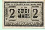 Niedersachsen, 2 Mark Wildemann Offizier-Gefangenenlager, -