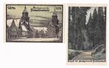 Württemberg 25 Pfg. 2 Mk. Freudenstadt, -
