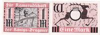 Württemberg 1 Mk. Stuttgart, -
