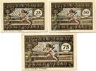Pommern, 25 Pfg. 50 Pfg. 75 Pfg. Freienwalde, -
