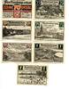 Mecklenburg, 10 Pfg. 25 Pfg. 50 Pfg.2x75 Pfg. 2x1 Mk. Fürstenberg, -