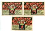 Mecklenburg, 50 Pfg. 75 Pfg. 1 Mk. Wesenberg, -