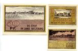 Mecklenburg, 10 Pfg. 25 Pfg. 50 Pfg. Schoenberg, -