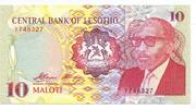 Lesotho, 10 Maloti -