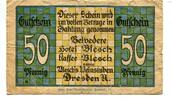 Sachsen, 50 Pfg. Dresden, -