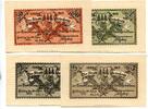 Sachsen, 50 Pfg. 1 Mk. 2 Mk. 5 Mk. Grünhain, -