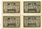 Sachsen, 4x50 Pfg. Leipzig, -