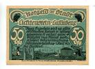 Sachsen, 5x50 Pfg. Lichtenstein-Callnberg, -