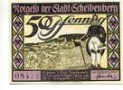 Sachsen, 6x50 Pfg. Scheibenberg, -