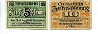 Sachsen, 5 Pfg. 10 Pfg. Annaberg, -