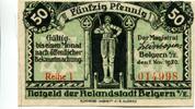 Sachsen, 50 Pfg. Belgern, -