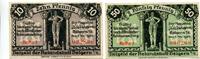 Sachsen, 10 Pfg. 50 Pfg. Belgern, -