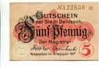 Sachsen, 5 Pfg. Delitzsch, -
