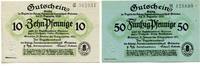 Sachsen, 10 Pfg. 50 Pfg. Grimma, -