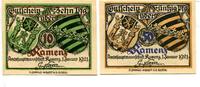 Sachsen, 10 Pfg. 50 Pfg. Kamens, -