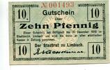 Sachsen, 10 Pfg. Limbach, -