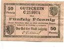 Sachsen, 50 Pfg. Leipzig, -
