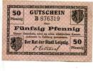 Sachsen, 50 Pfg. Leipzig, -