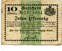 Sachsen, 10 Pfg. Leipzig, -