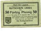 Sachsen, 50 Pfg. Lausick,Bad, -