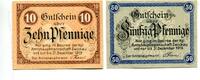 Sachsen, 10 Pfg. 50 Pfg. Zwickau, -
