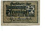 Sachsen, 25 Pfg. Rochlitz, -