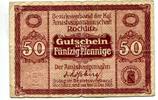 Sachsen, 50 Pfg. Rochlitz, -