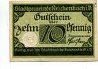Sachsen, 10 Pfg. Reichenbach i.V., -