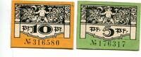 Sachsen, 5 Pfg. 10 Pfg. Plauen i.V., -