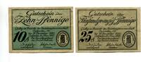 Sachsen, 10 Pfg. 25 Pfg. Oelsnitz, -