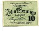 Sachsen, 10 Pfg. Mylau i.V., -