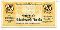 Sachsen, 25 Pfg. Markneukirchen, -