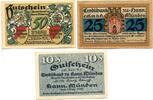 Niedersachsen, 10 Pfg. 25 Pfg. 50 Pfg. Hann.Münden, -