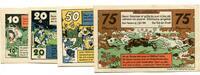 Niedersachsen, 10 Pfg. 20 Pfg. 50 Pfg. 75 Pfg. Harzburg,Bad, -