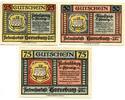 Niedersachsen, 25,50,75 Pfg. 1 Mk. Horneburg, -