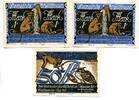 Niedersachsen, 50 Pfg. 2x1 Mark Kneitlingen, -