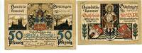Niedersachsen, 25 Pfg. 50 Pfg. Göttingen, -