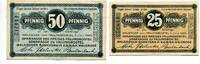 Niedersachsen, 25 Pfg. 50 Pfg. Fallingbostel, -