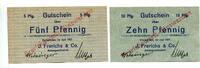 Niedersachsen, 5 Pfg. 10 Pfg. Einswarden, -