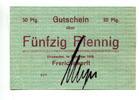 Niedersachsen, 50 Pfg. Einswarden, -
