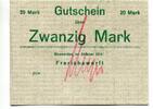 Niedersachsen, 20 Mark Einswarden, -