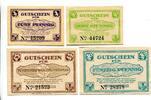 Niedersachsen, 5 Pfg. 10 Pfg. 25 Pfg. 50 Pfg. Lehrte, -