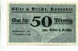 Niedersachsen, 50 Pfg. Hannover, -