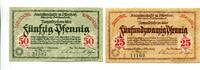 Niedersachsen, 25 Pfg. 50 Pfg. Osterholz, -