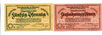 Niedersachsen, 25 Pfg. 50 Pfg. Osterholz, -