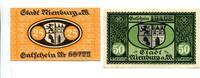 Niedersachsen, 25 Pfg. 50 Pfg. Nienburg, -
