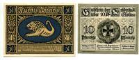 Niedersachsen, 10 Pfg. 50 Pfg. Soltau, -