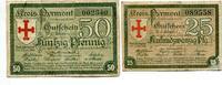Niedersachsen, 25 Pfg. 50 Pfg. Pyrmont, -