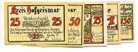 Hessen, 25 Pfg. 50 Pfg. 75 Pfg. 1 Mk. 1.50 Mk. Hofgeismar, -