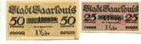 Rheinland/Sar 25 Pfg. 50 Pfg. Saarlouis, -